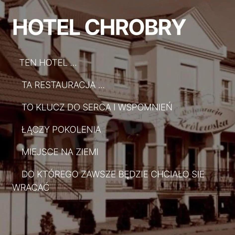 Hotel Chrobry Leczyca Exterior photo